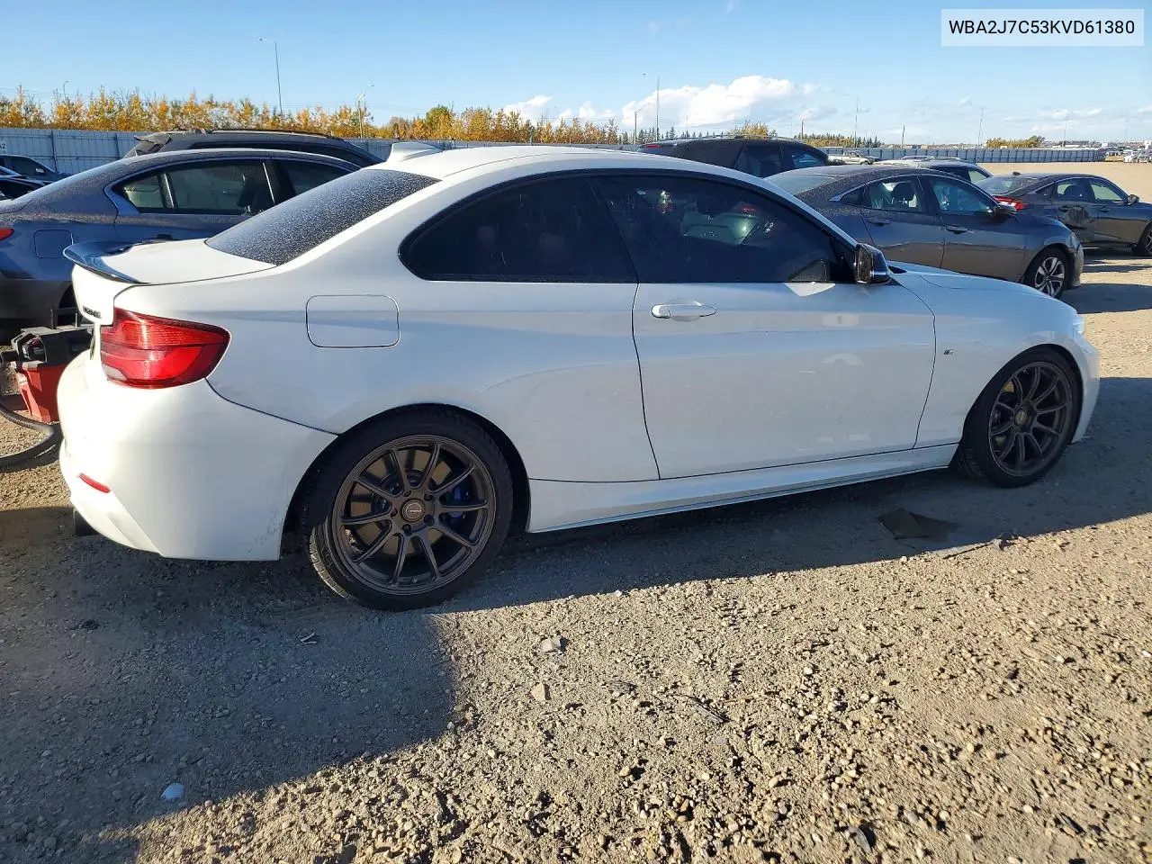 2019 BMW 2ER VIN WBA2J7C53KVD61380 — фото 3