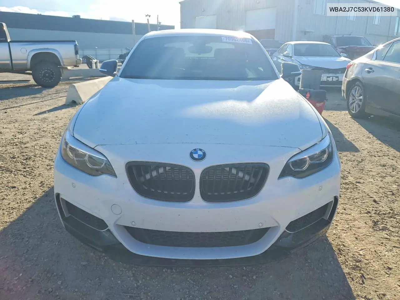 2019 BMW 2ER VIN WBA2J7C53KVD61380 — фото 5