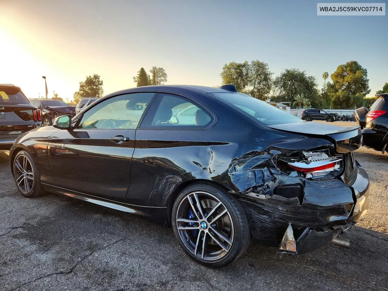 2019 BMW 2ER VIN WBA2J5C59KVC07714 — фото 2