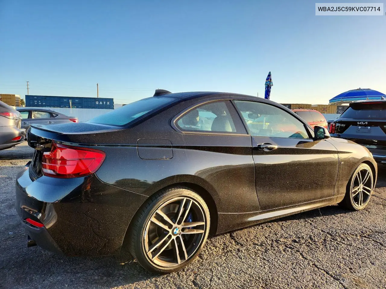 2019 BMW 2ER VIN WBA2J5C59KVC07714 — фото 3