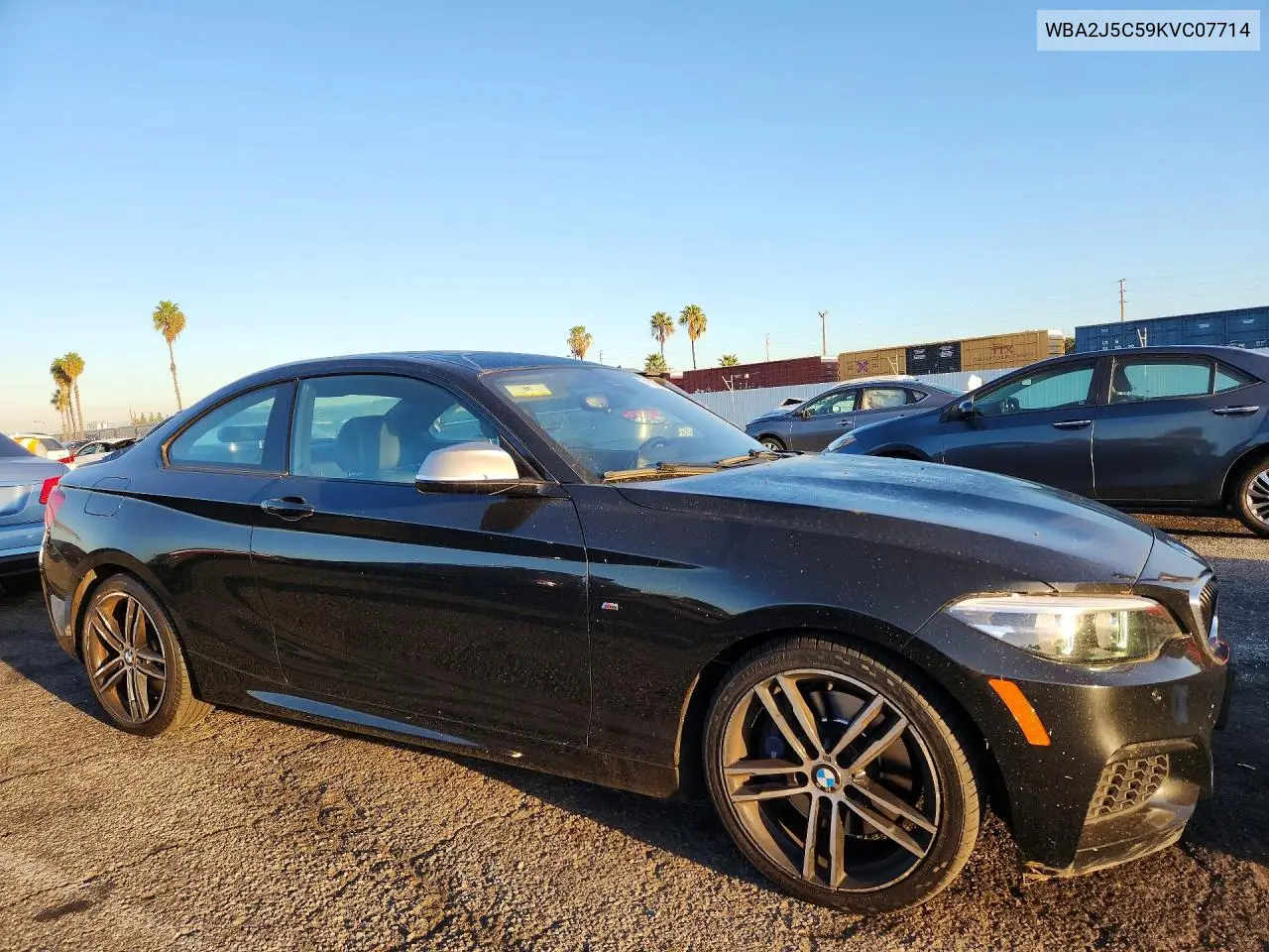 2019 BMW 2ER VIN WBA2J5C59KVC07714 — фото 4