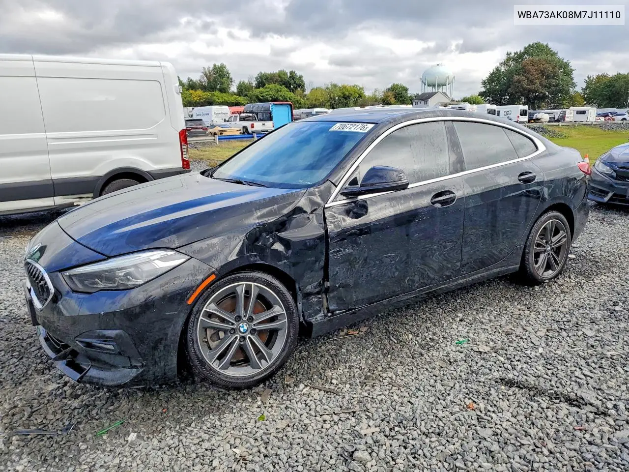 BMW 2ER 2021, VIN WBA73AK08M7J11110