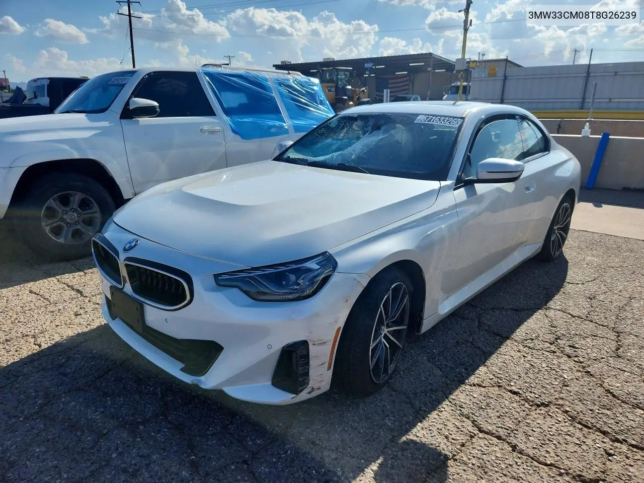 BMW 2ER 2026, VIN 3MW33CM08T8G26239