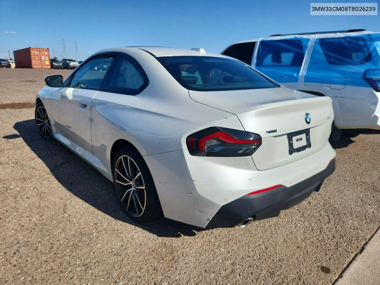 2026 BMW 2ER VIN 3MW33CM08T8G26239 — фото 2