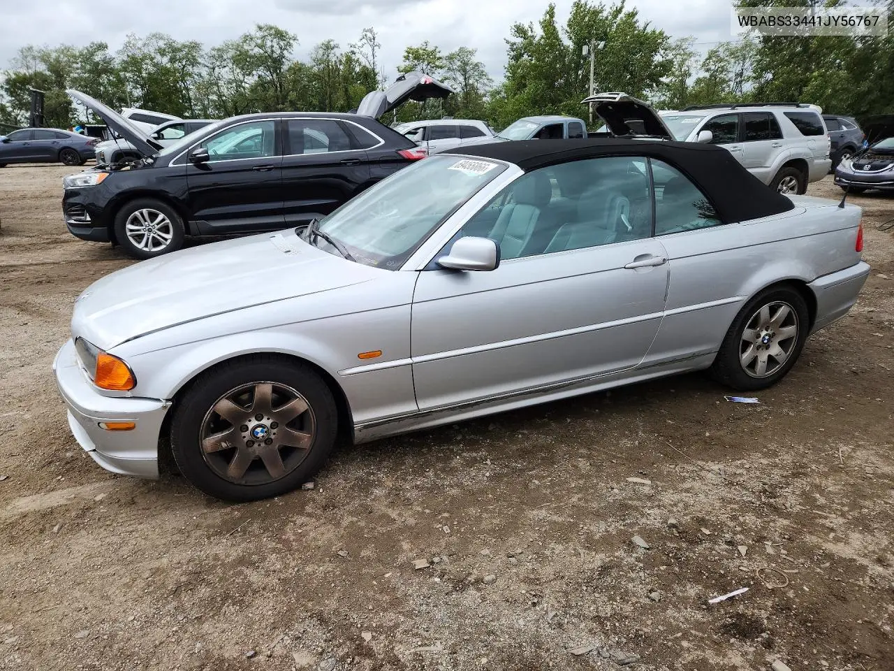 BMW 3ER 2001, VIN WBABS33441JY56767