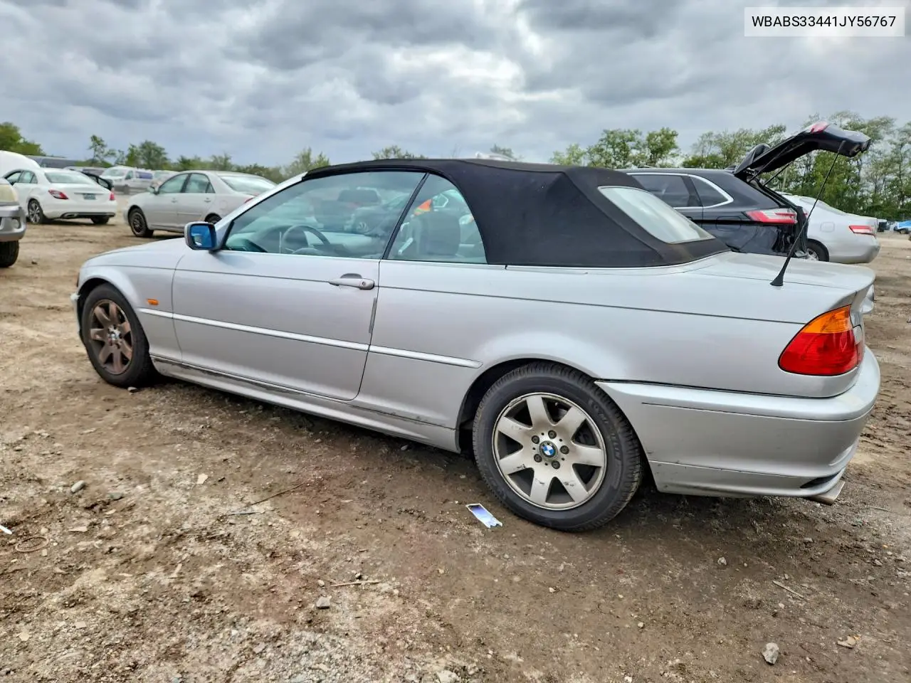 2001 BMW 3ER VIN WBABS33441JY56767 — фото 2