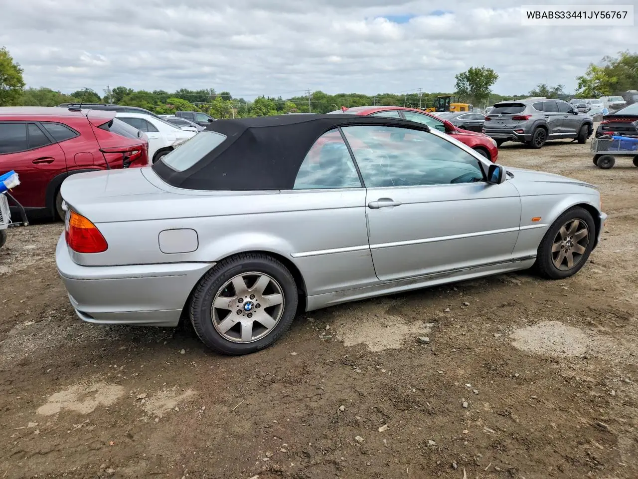2001 BMW 3ER VIN WBABS33441JY56767 — фото 3