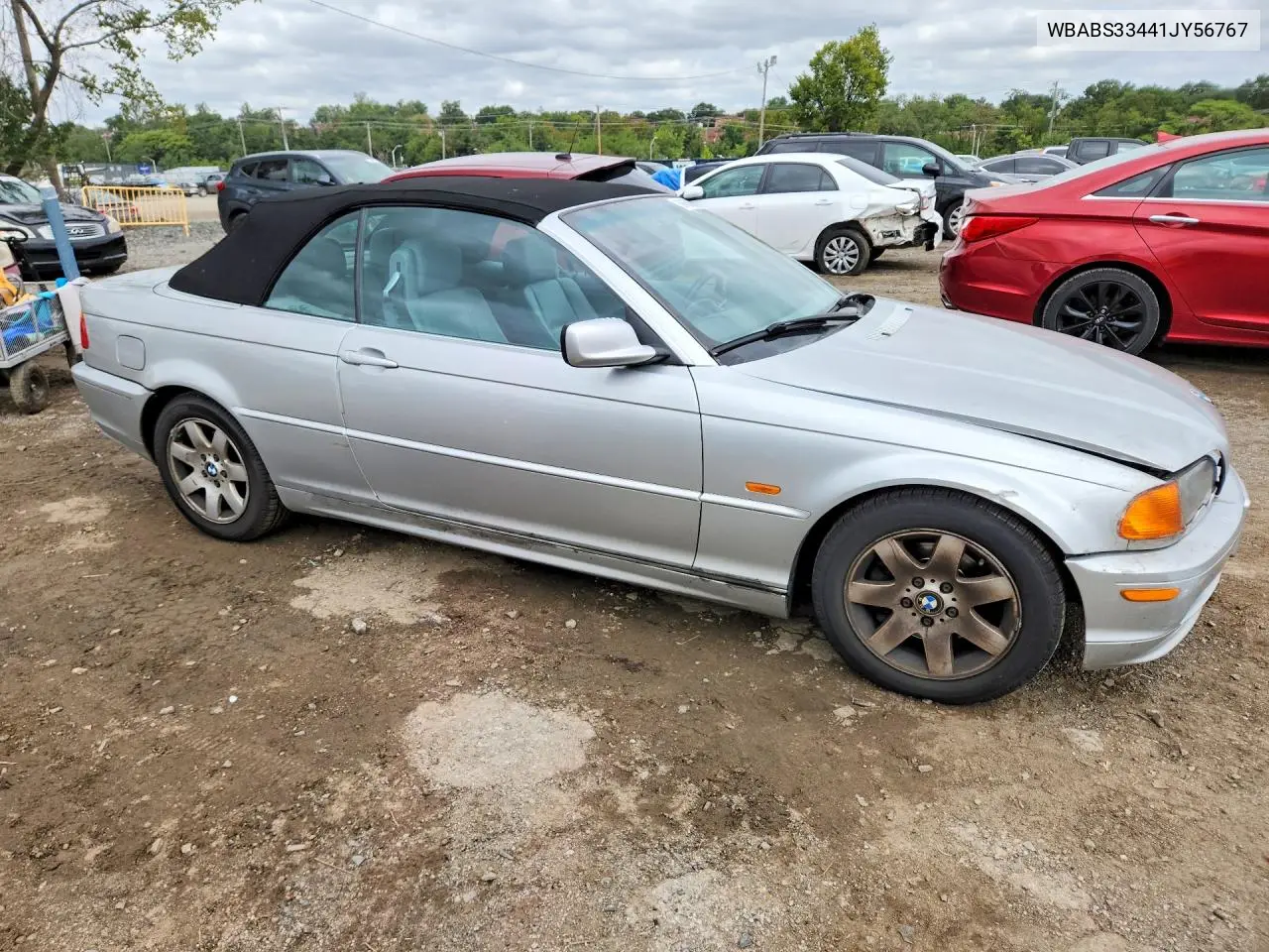 2001 BMW 3ER VIN WBABS33441JY56767 — фото 4