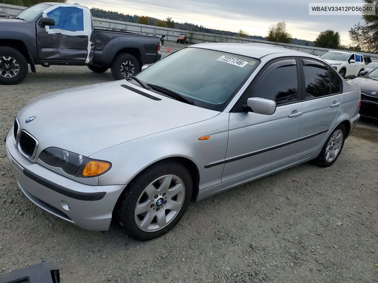 BMW 3ER 2002, VIN WBAEV33412PD56040