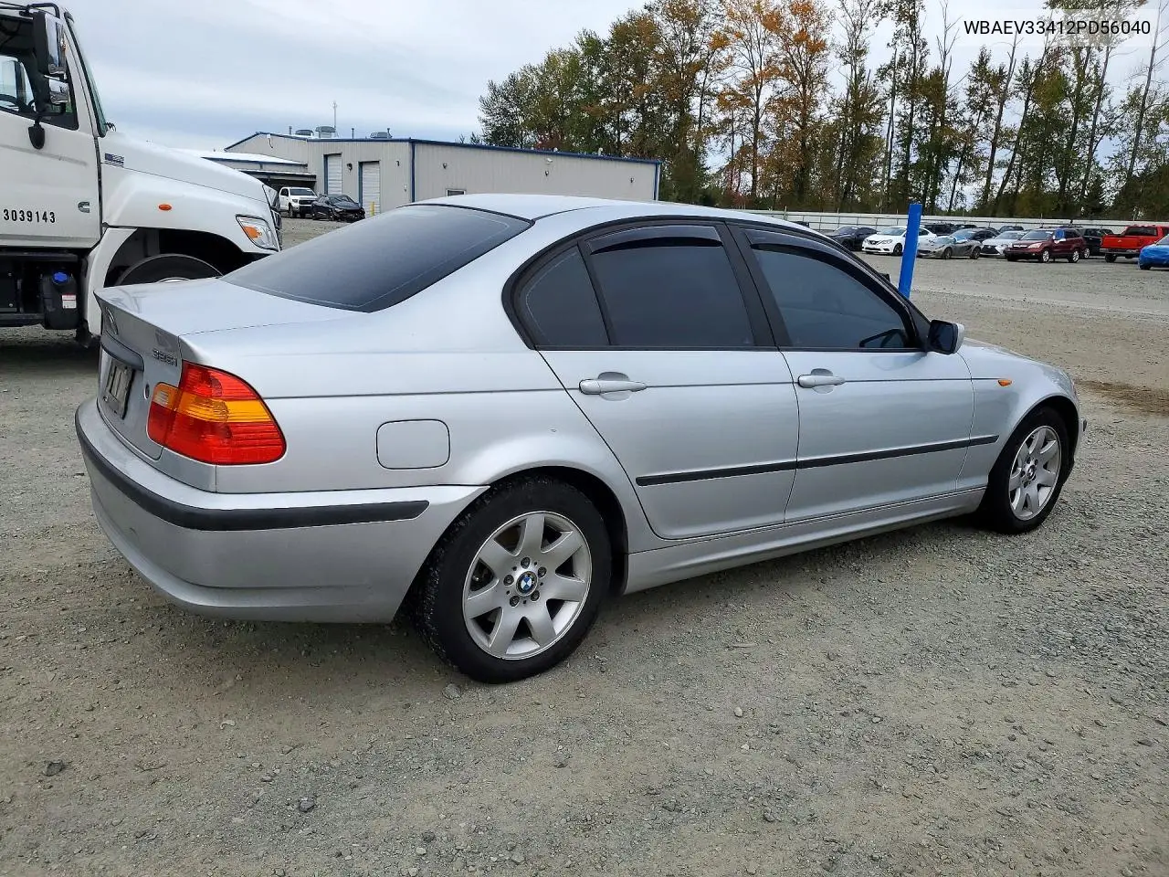 2002 BMW 3ER VIN WBAEV33412PD56040 — фото 3