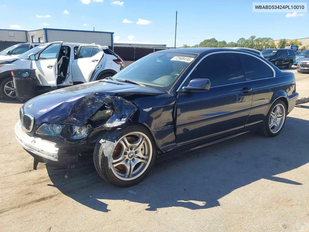 BMW 3ER 2004, VIN WBABD53424PL10010