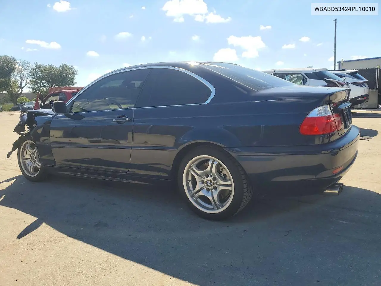 2004 BMW 3ER VIN WBABD53424PL10010 — фото 2