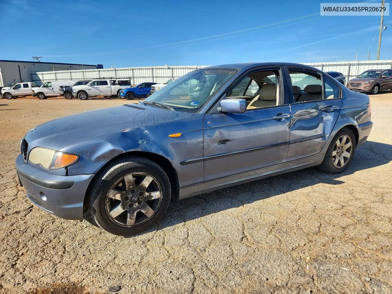 BMW 3ER 2005, VIN WBAEU33435PR20629