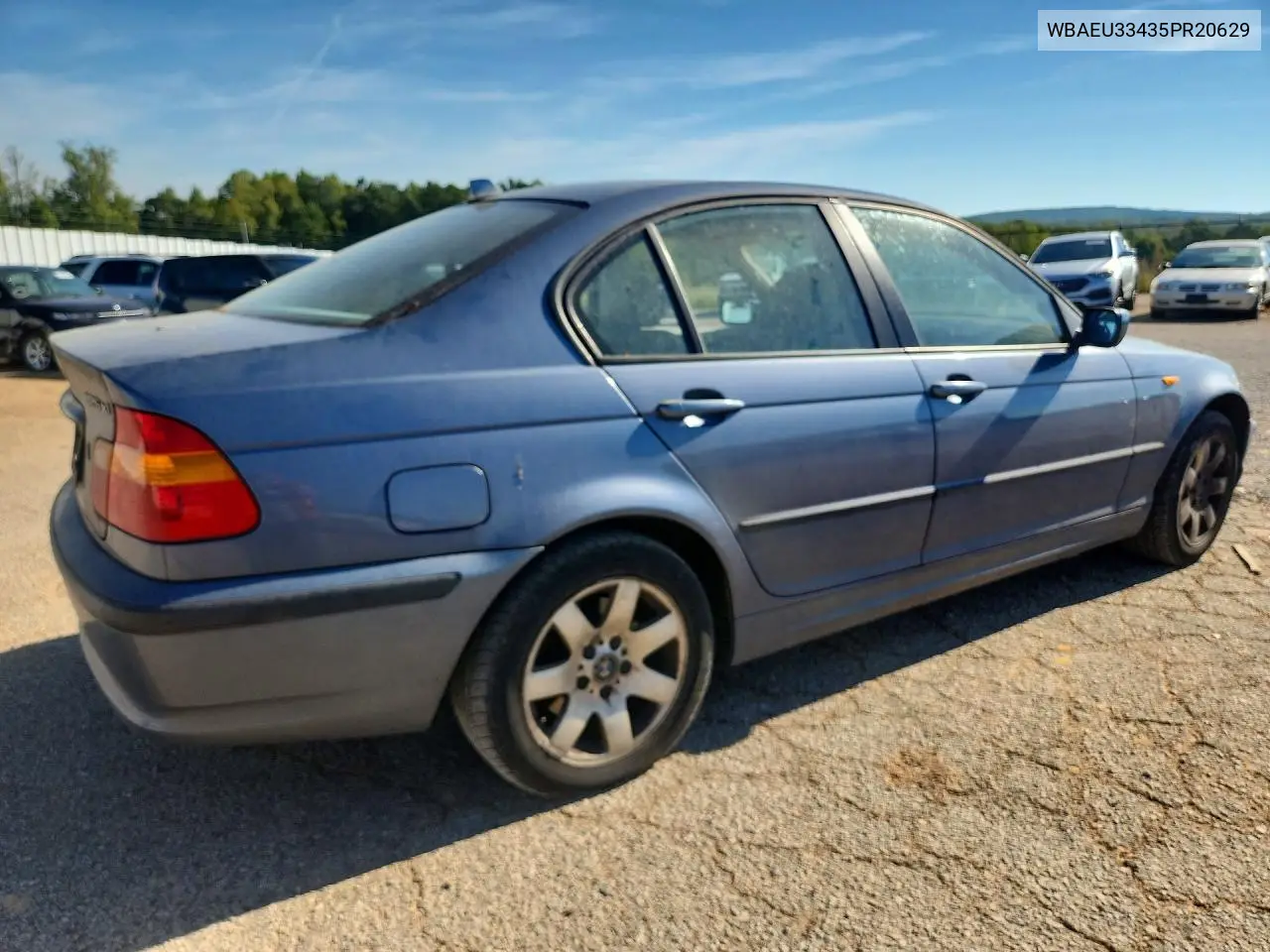 2005 BMW 3ER VIN WBAEU33435PR20629 — фото 3