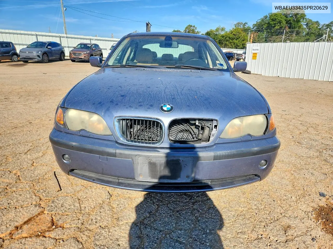 2005 BMW 3ER VIN WBAEU33435PR20629 — фото 5