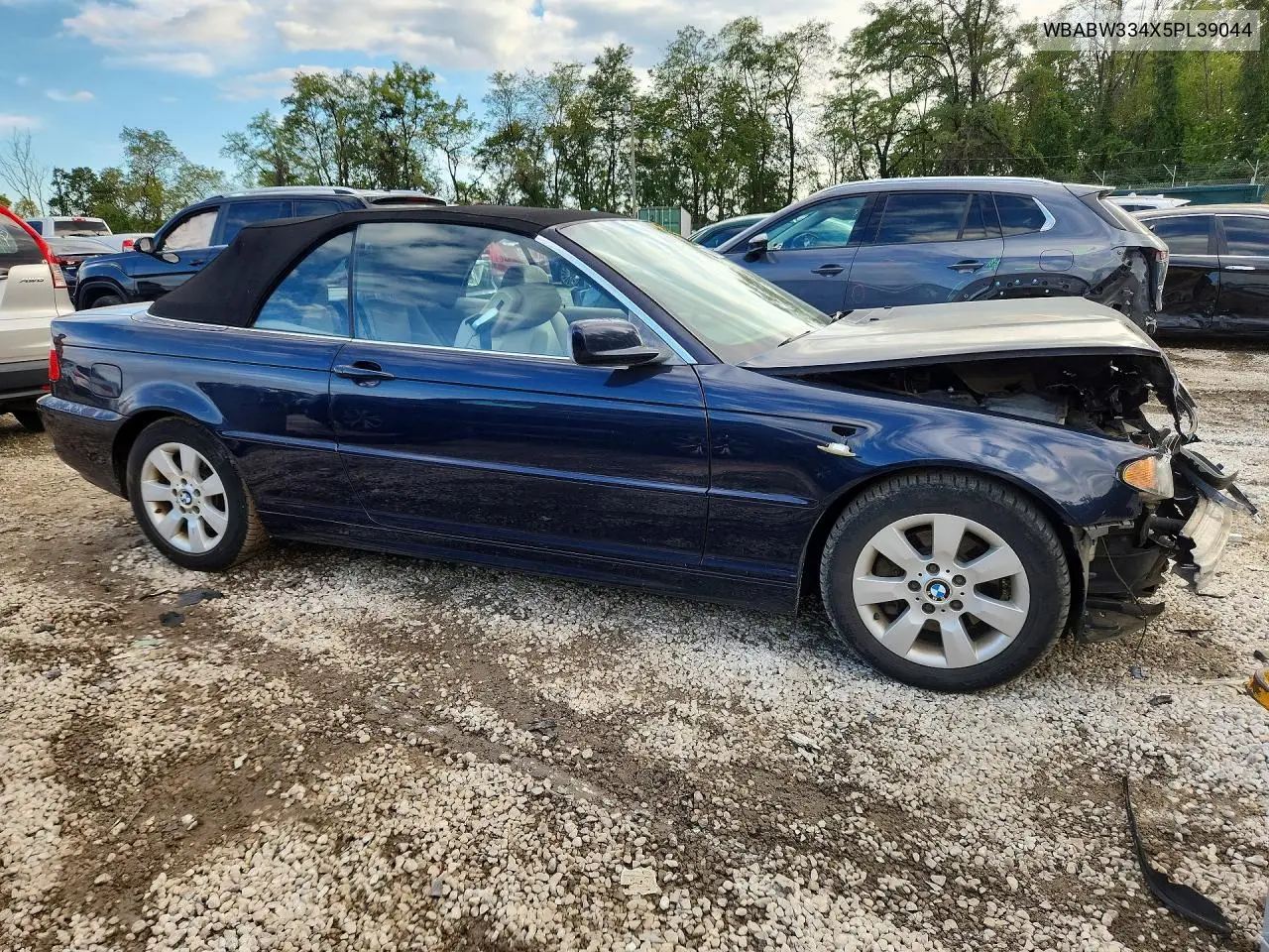 2005 BMW 3ER VIN WBABW334X5PL39044 — фото 4