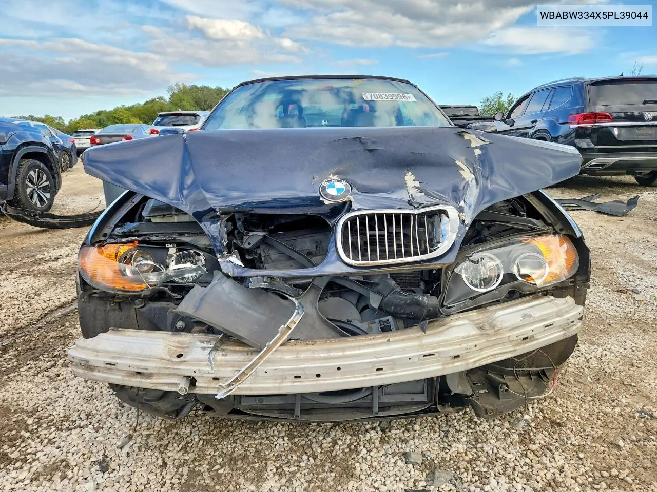 2005 BMW 3ER VIN WBABW334X5PL39044 — фото 5