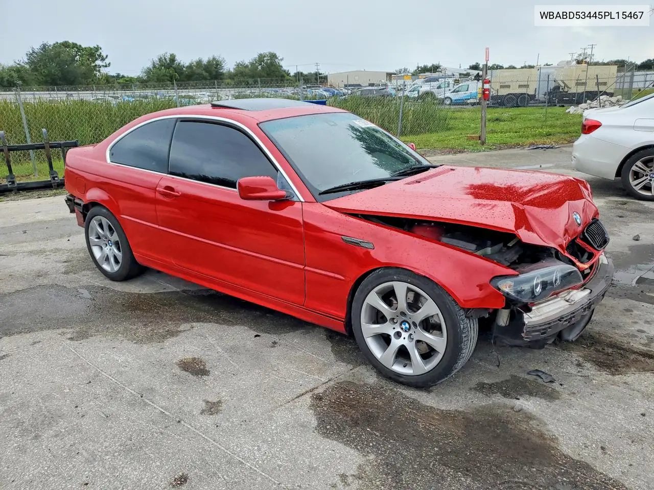 2005 BMW 3ER VIN WBABD53445PL15467 — фото 4
