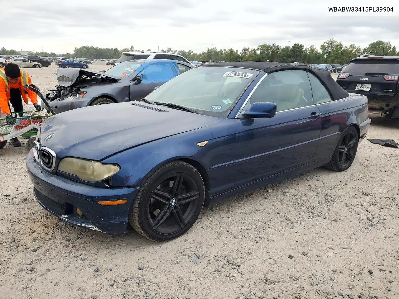 BMW 3ER 2005, VIN WBABW33415PL39904