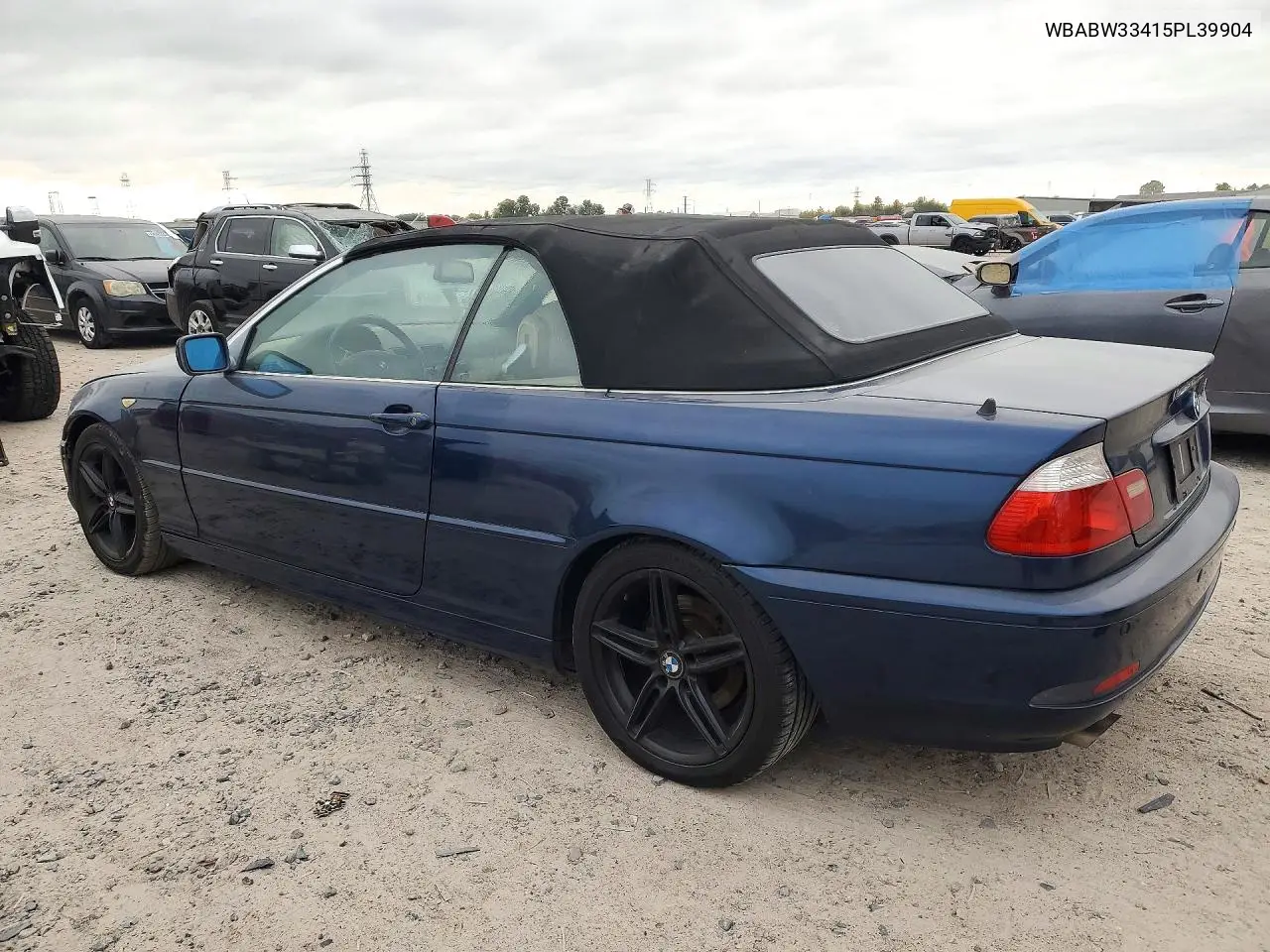 2005 BMW 3ER VIN WBABW33415PL39904 — фото 2