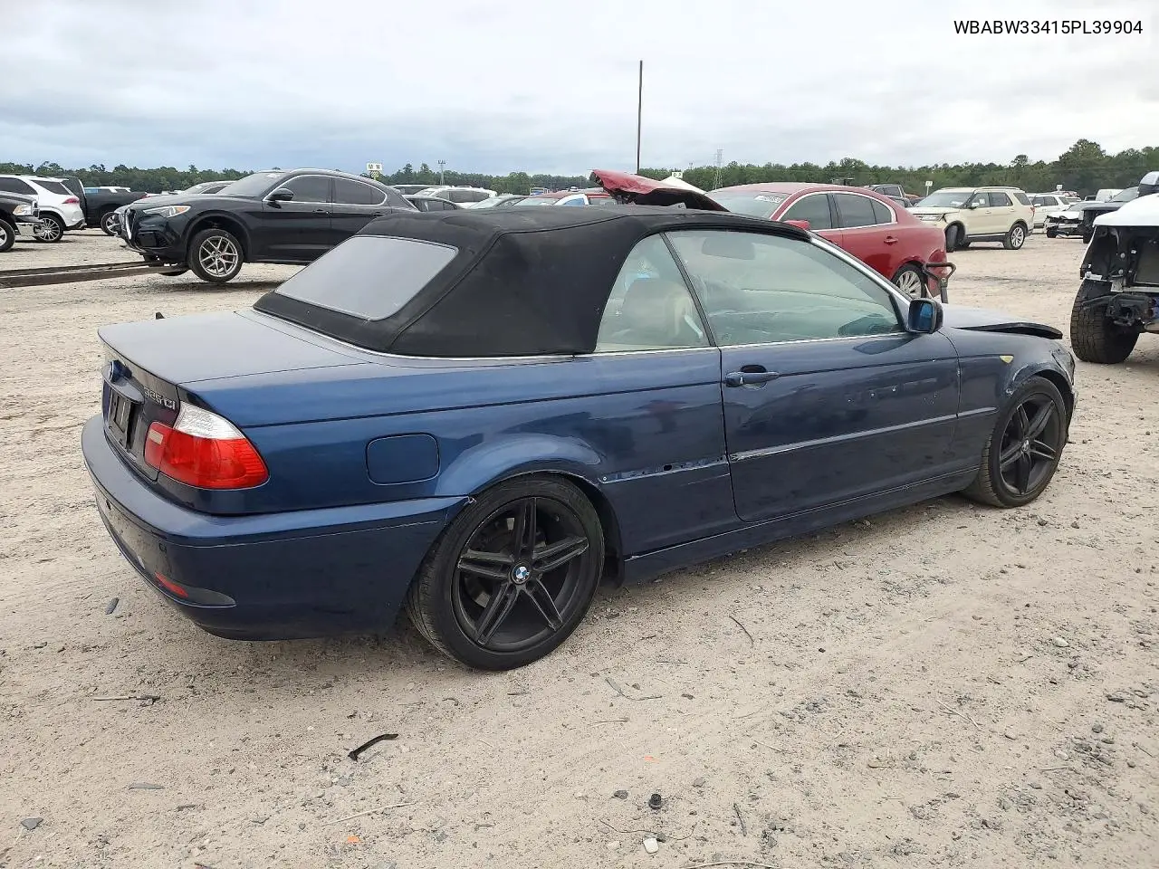 2005 BMW 3ER VIN WBABW33415PL39904 — фото 3