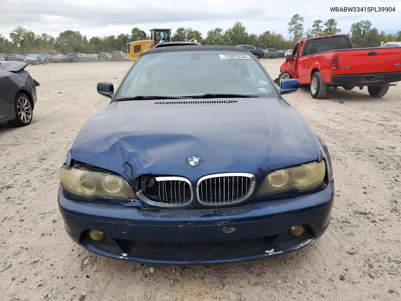 2005 BMW 3ER VIN WBABW33415PL39904 — фото 5