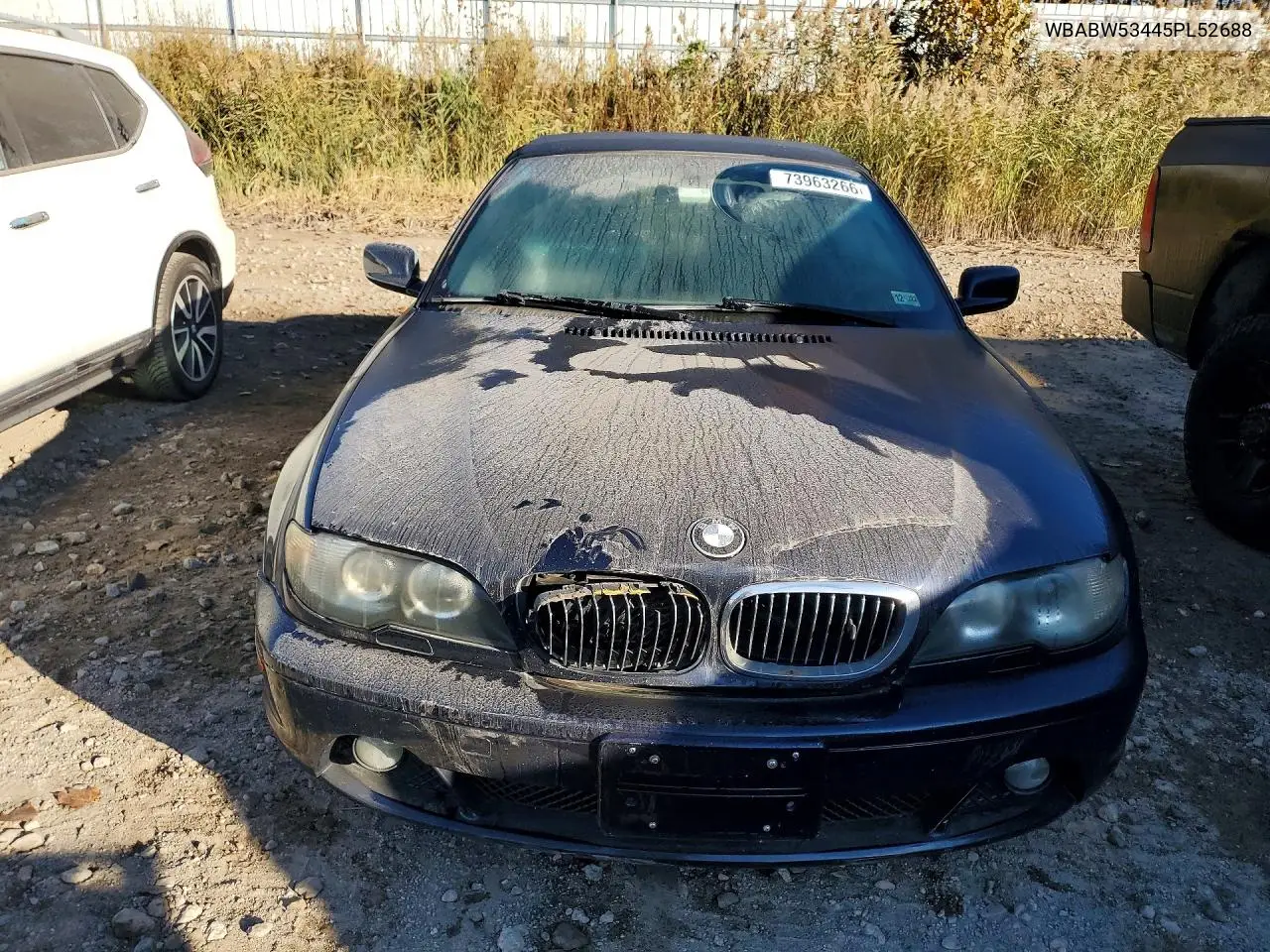2005 BMW 3ER VIN WBABW53445PL52688 — фото 2