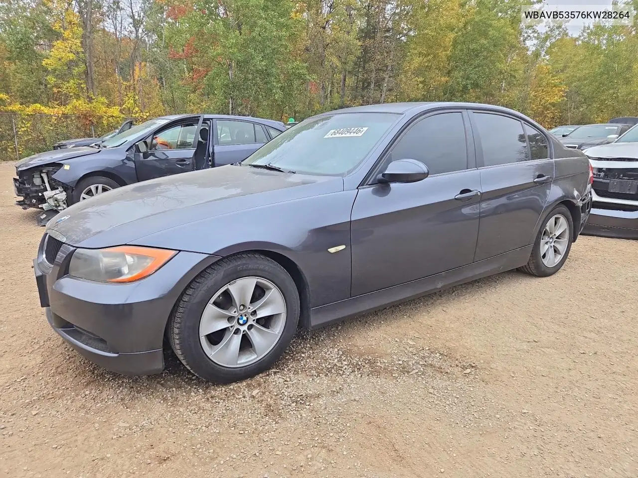 BMW 3ER 2006, VIN WBAVB53576KW28264
