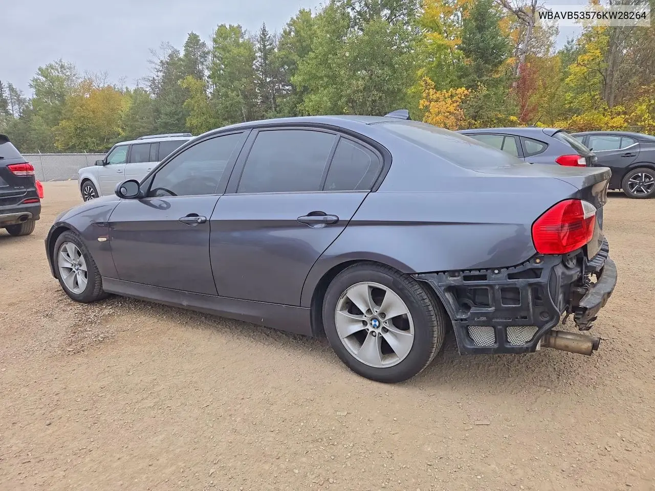 2006 BMW 3ER VIN WBAVB53576KW28264 — фото 2