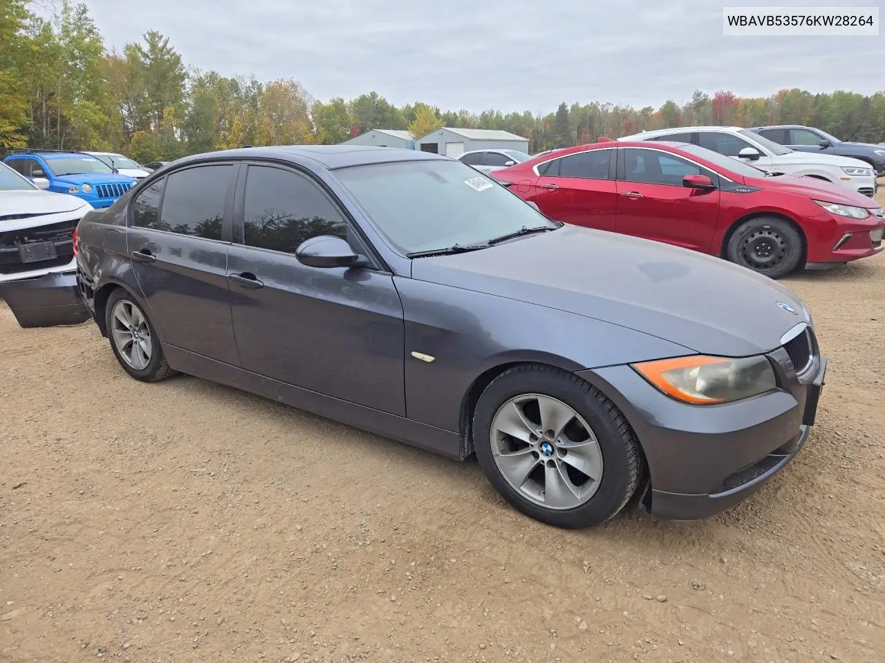 2006 BMW 3ER VIN WBAVB53576KW28264 — фото 4