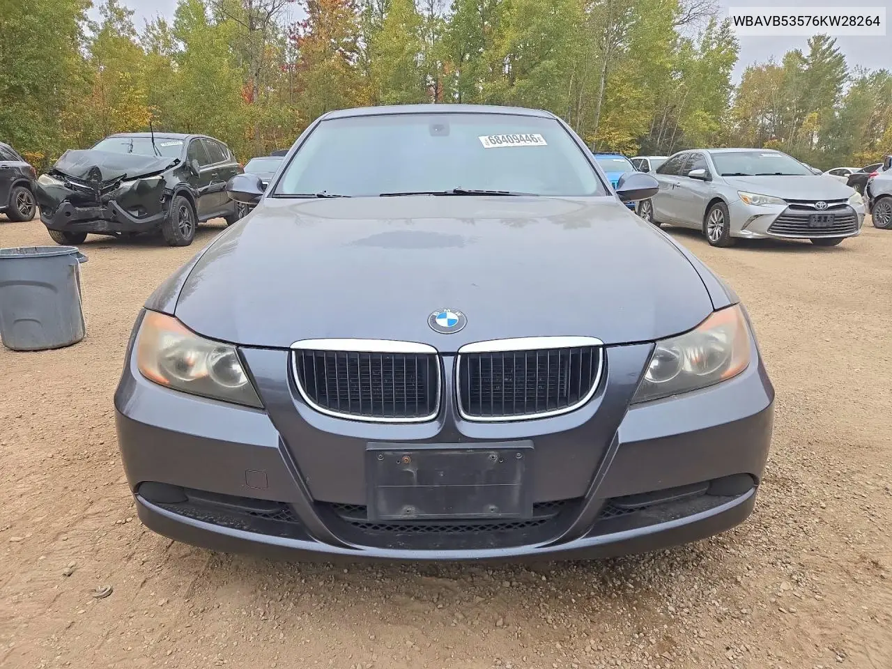 2006 BMW 3ER VIN WBAVB53576KW28264 — фото 5