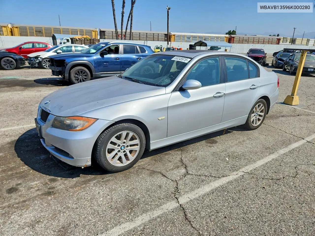 BMW 3ER 2006, VIN WBAVB13596K000280
