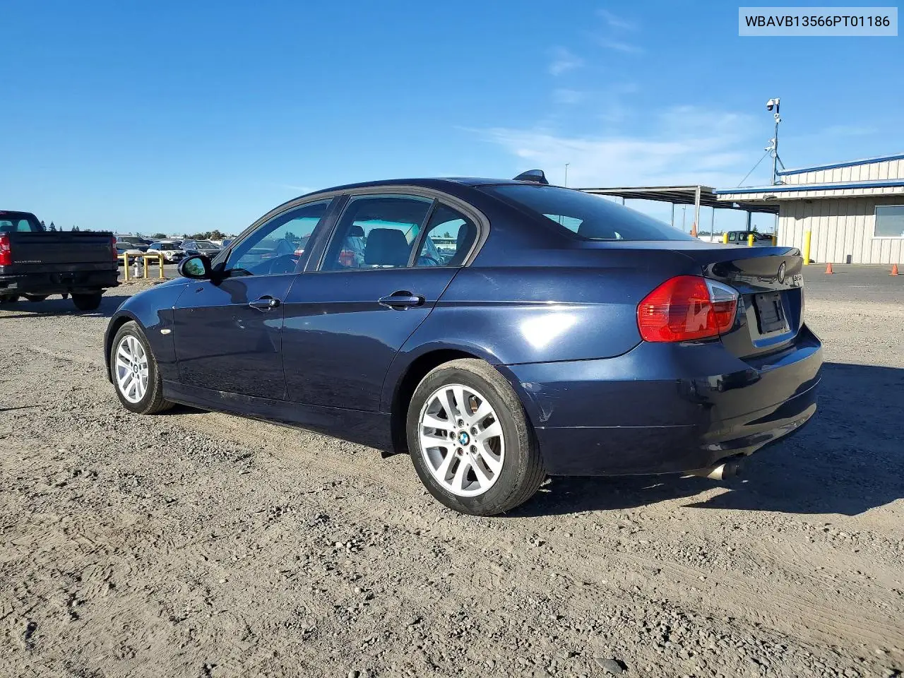 2006 BMW 3ER VIN WBAVB13566PT01186 — фото 2