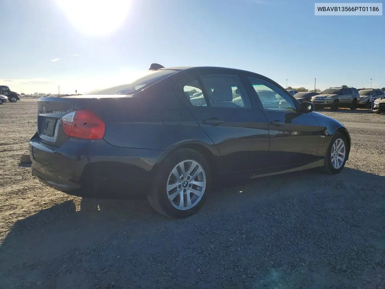 2006 BMW 3ER VIN WBAVB13566PT01186 — фото 3