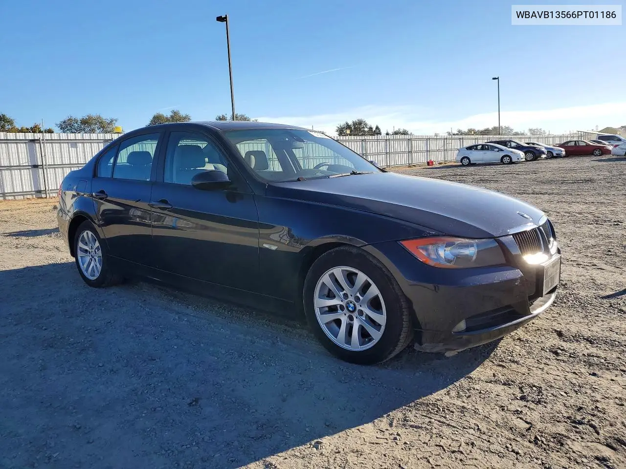 2006 BMW 3ER VIN WBAVB13566PT01186 — фото 4