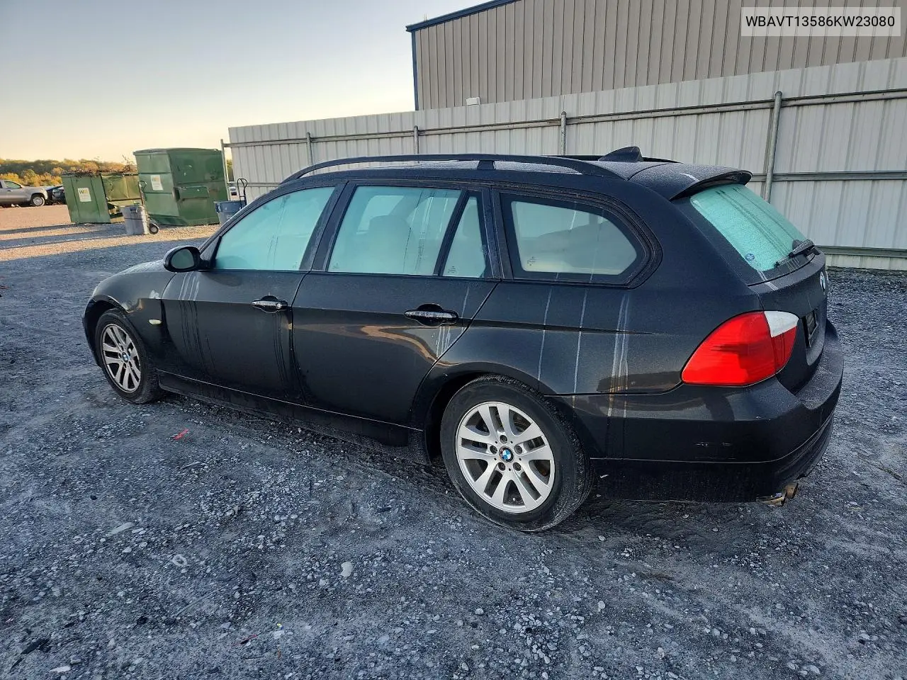 2006 BMW 3ER VIN WBAVT13586KW23080 — фото 2