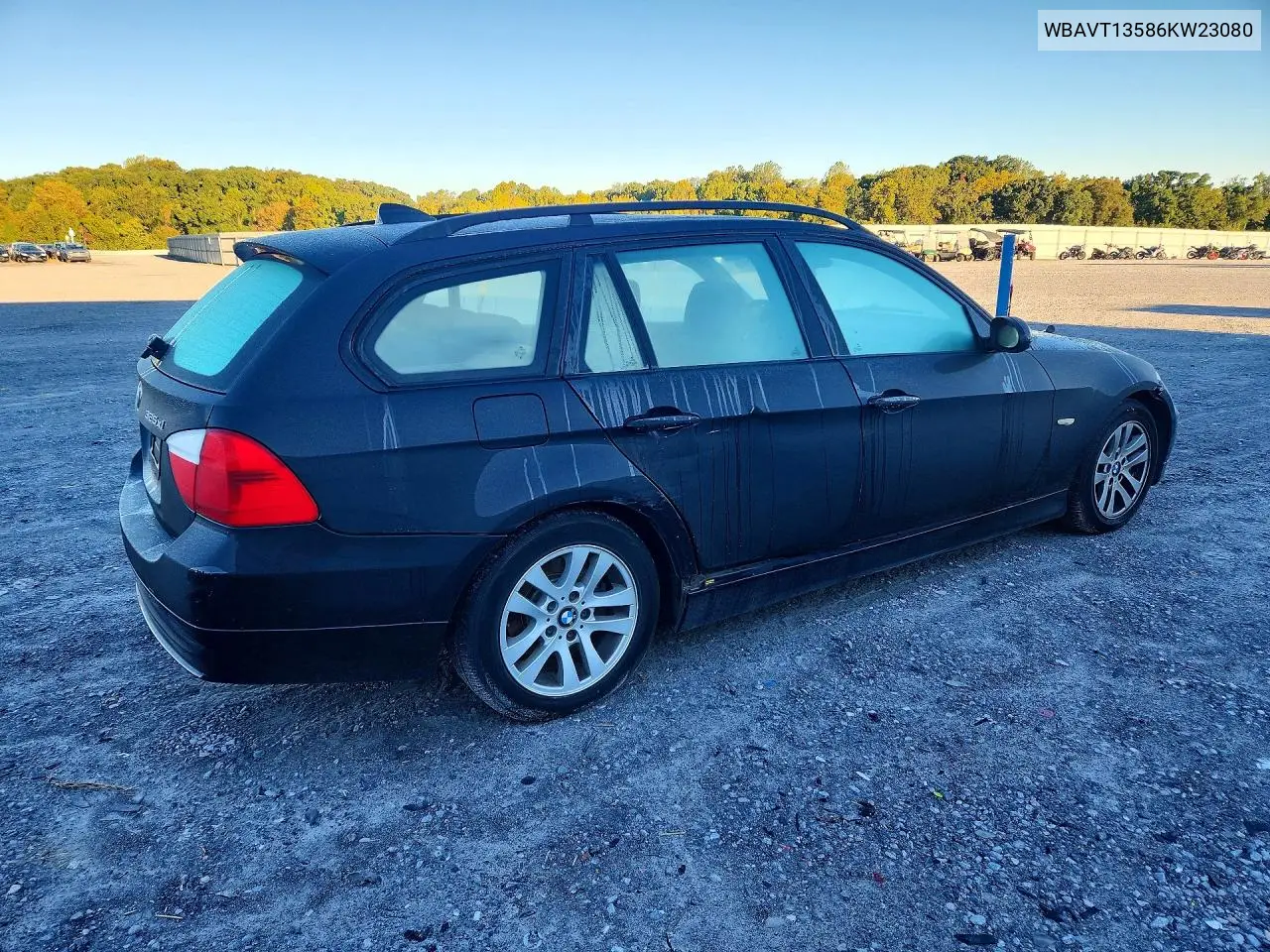 2006 BMW 3ER VIN WBAVT13586KW23080 — фото 3