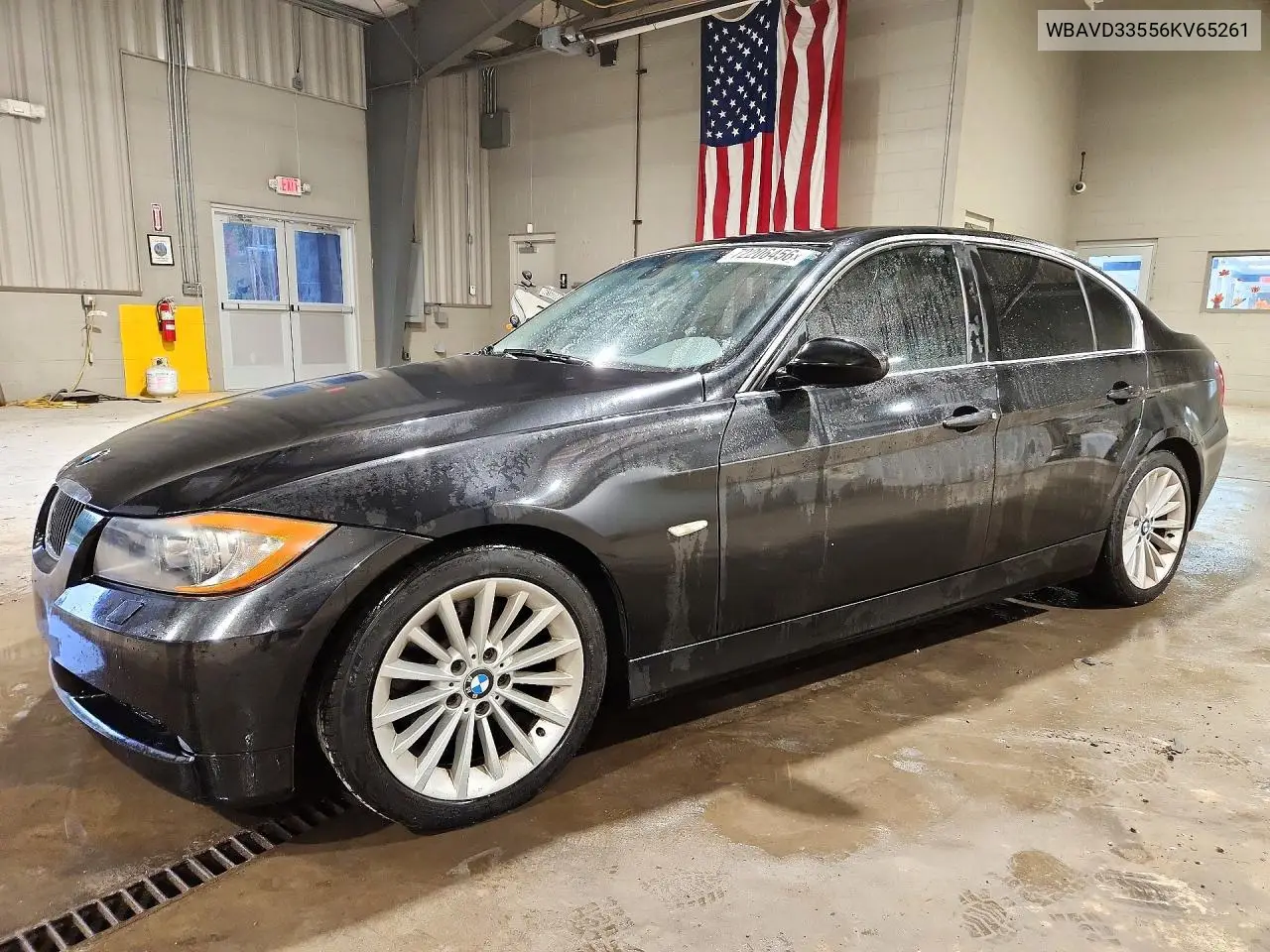 BMW 3ER 2006, VIN WBAVD33556KV65261