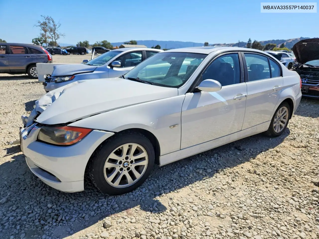 BMW 3ER 2007, VIN WBAVA33557P140037