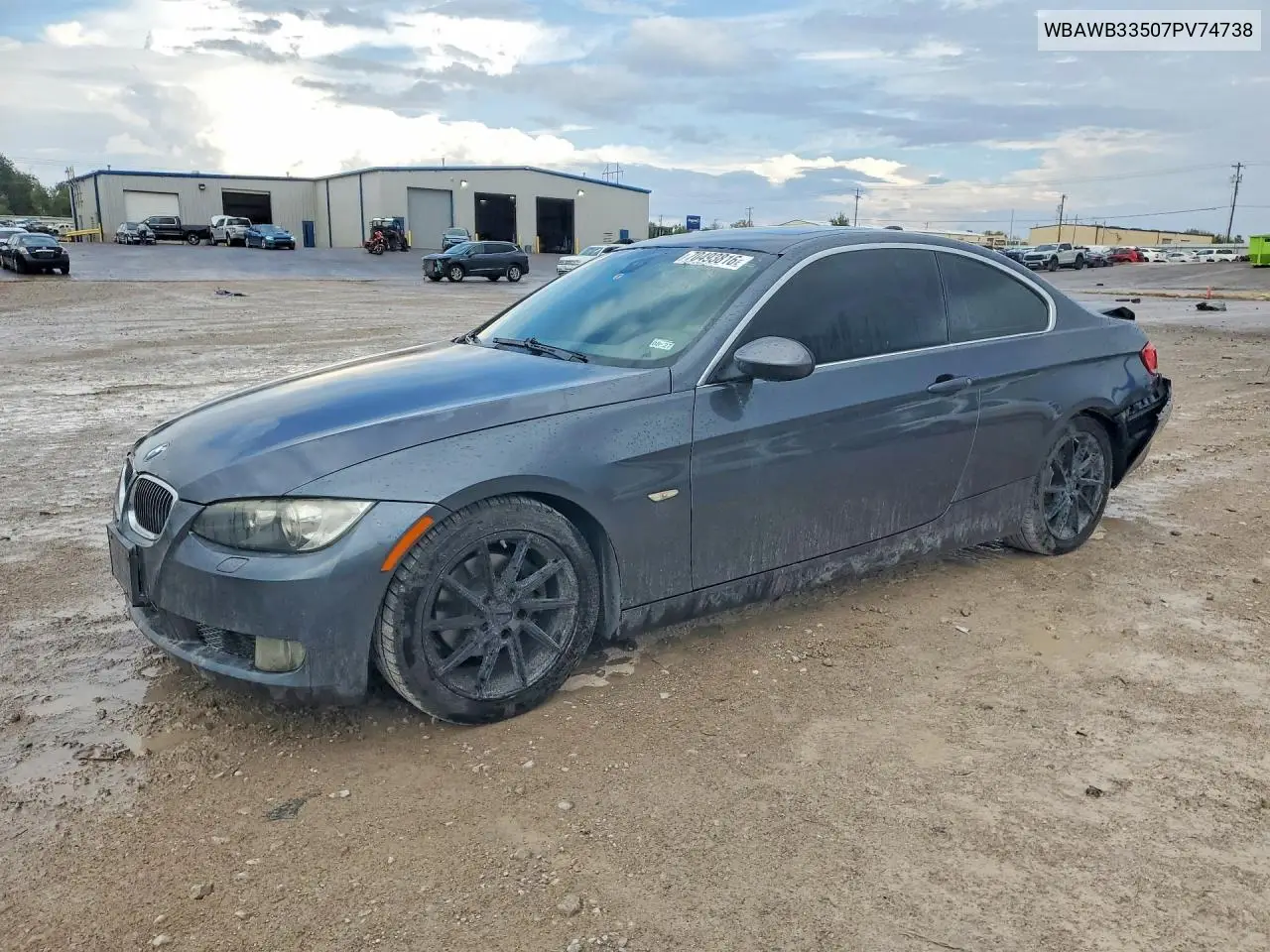 BMW 3ER 2007, VIN WBAWB33507PV74738