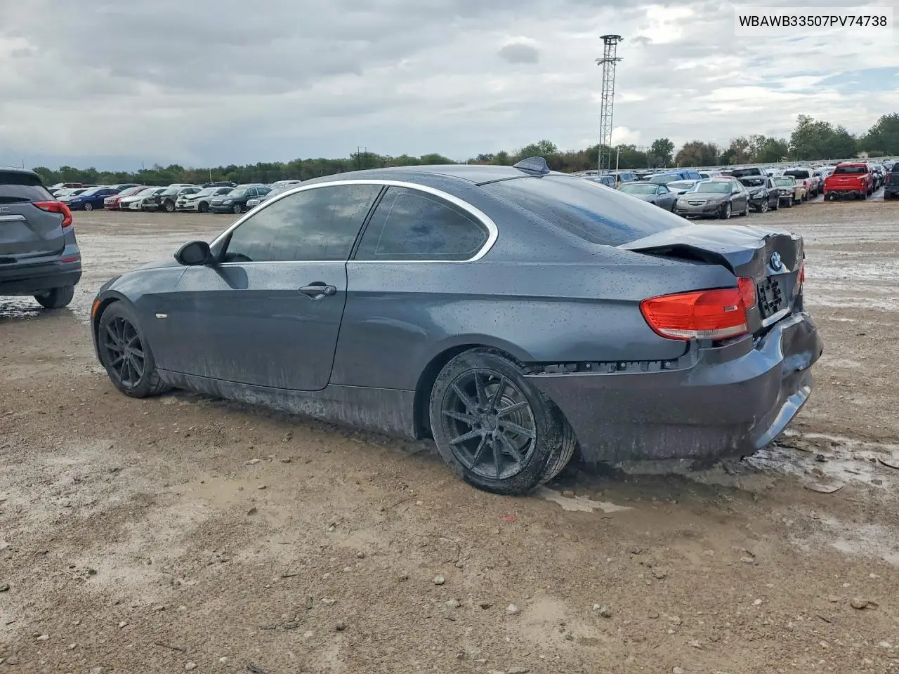 2007 BMW 3ER VIN WBAWB33507PV74738 — фото 2