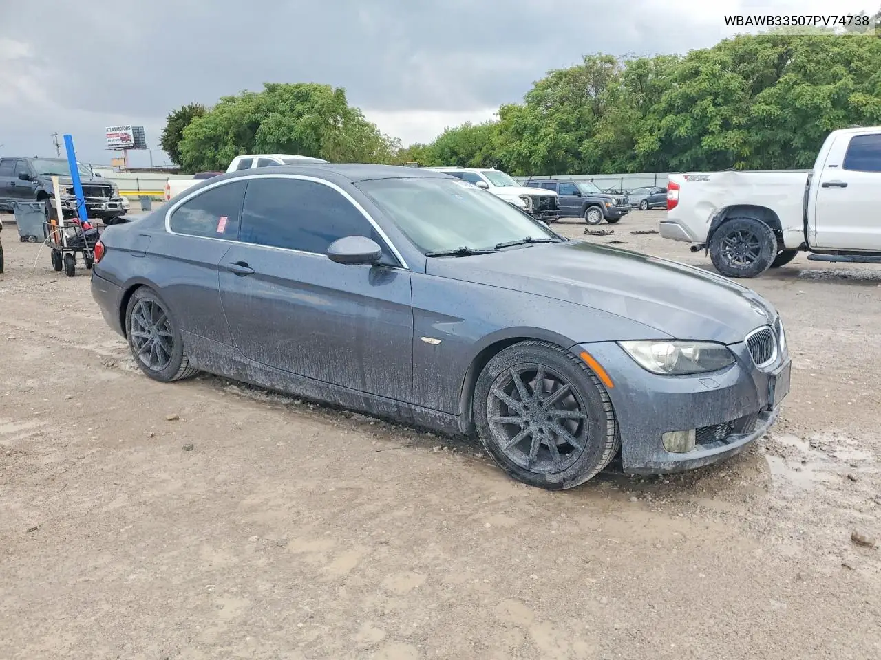 2007 BMW 3ER VIN WBAWB33507PV74738 — фото 4
