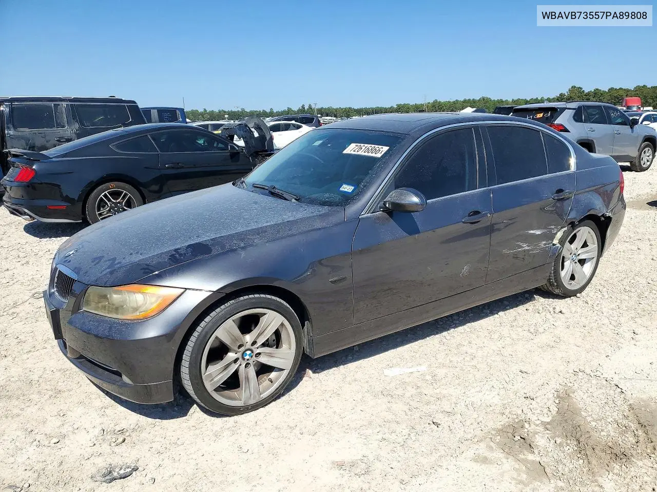 BMW 3ER 2007, VIN WBAVB73557PA89808