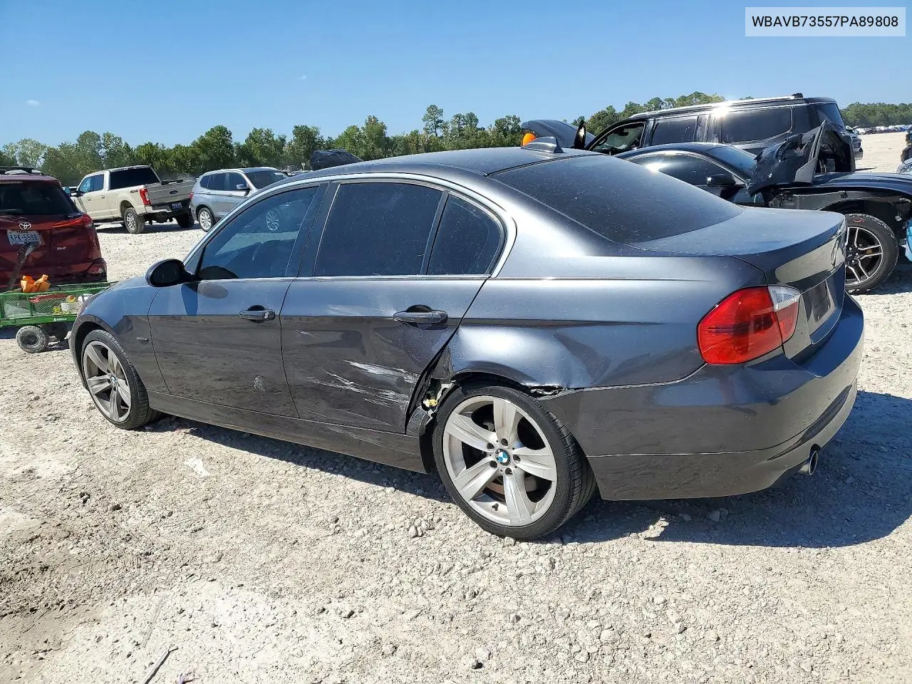 2007 BMW 3ER VIN WBAVB73557PA89808 — фото 2