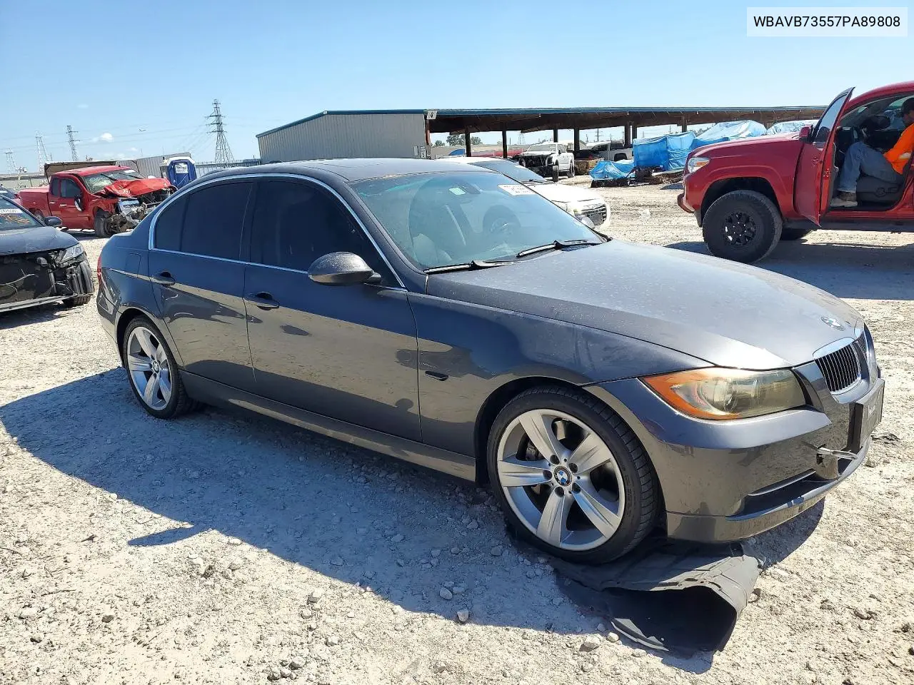 2007 BMW 3ER VIN WBAVB73557PA89808 — фото 4
