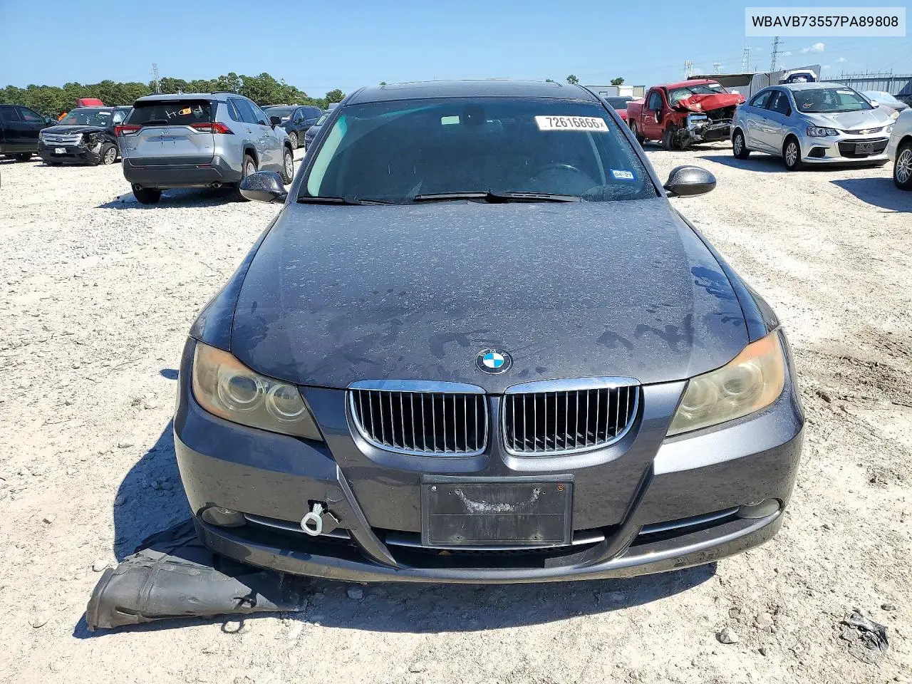 2007 BMW 3ER VIN WBAVB73557PA89808 — фото 5