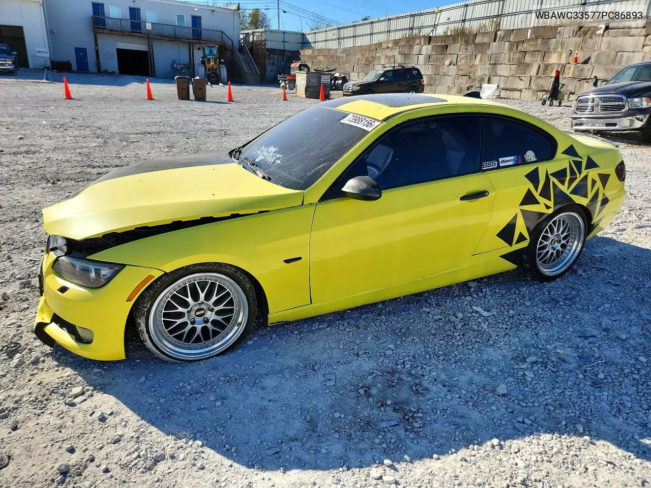 BMW 3ER 2007, VIN WBAWC33577PC86893