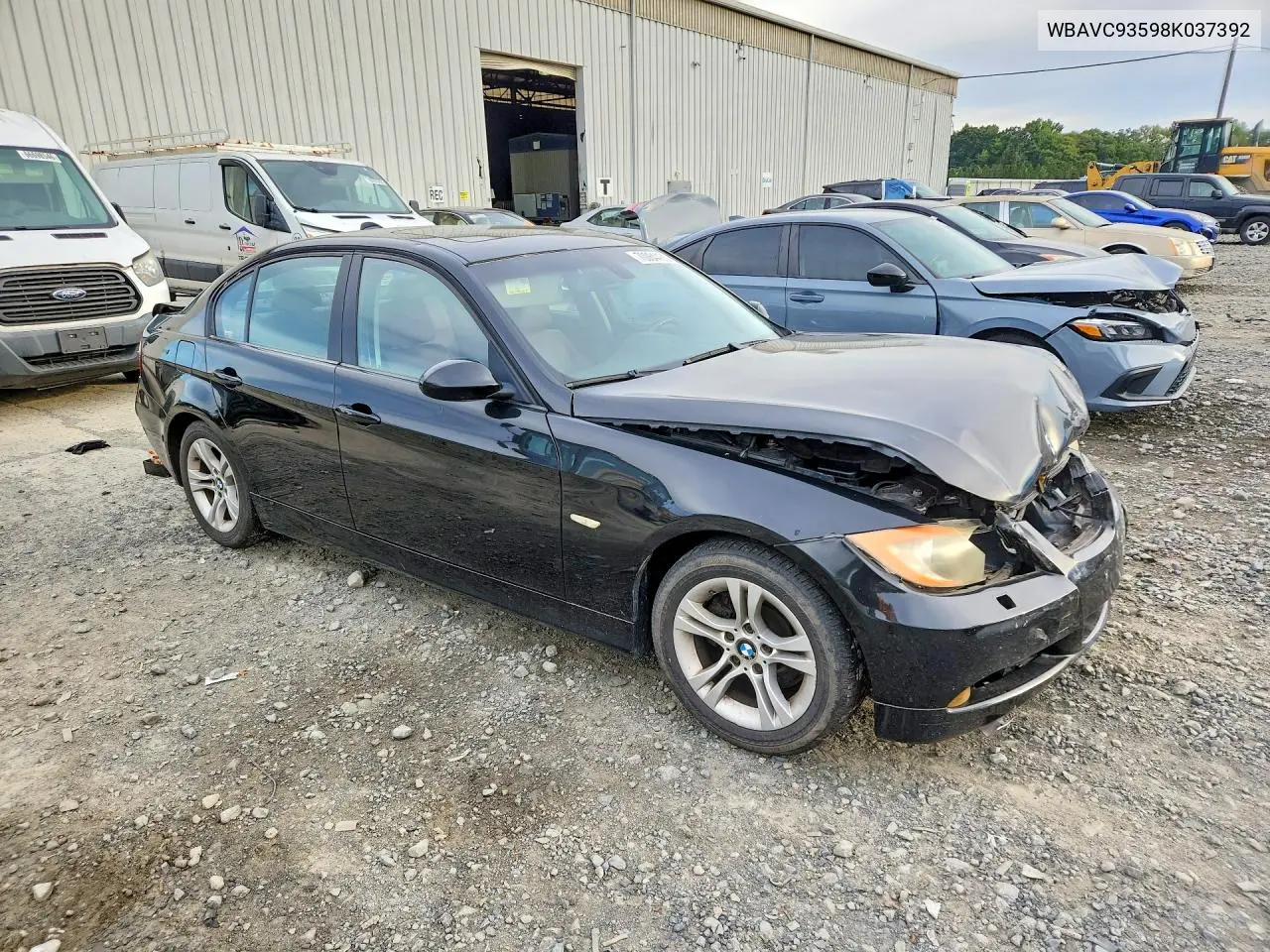 2008 BMW 3ER VIN WBAVC93598K037392 — фото 4