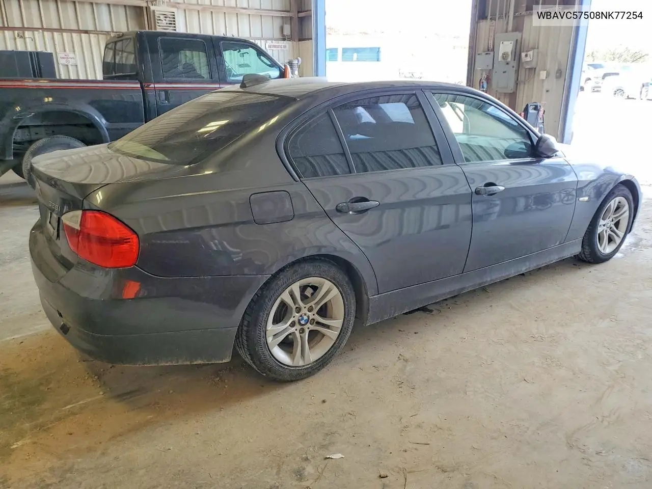 2008 BMW 3ER VIN WBAVC57508NK77254 — фото 3
