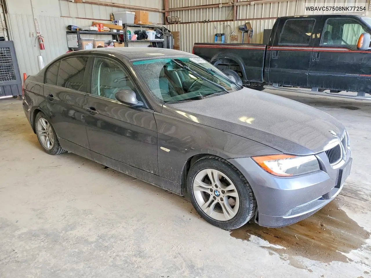 2008 BMW 3ER VIN WBAVC57508NK77254 — фото 4